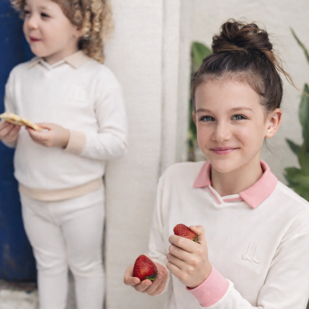 Pink Polo Embossed Pajama