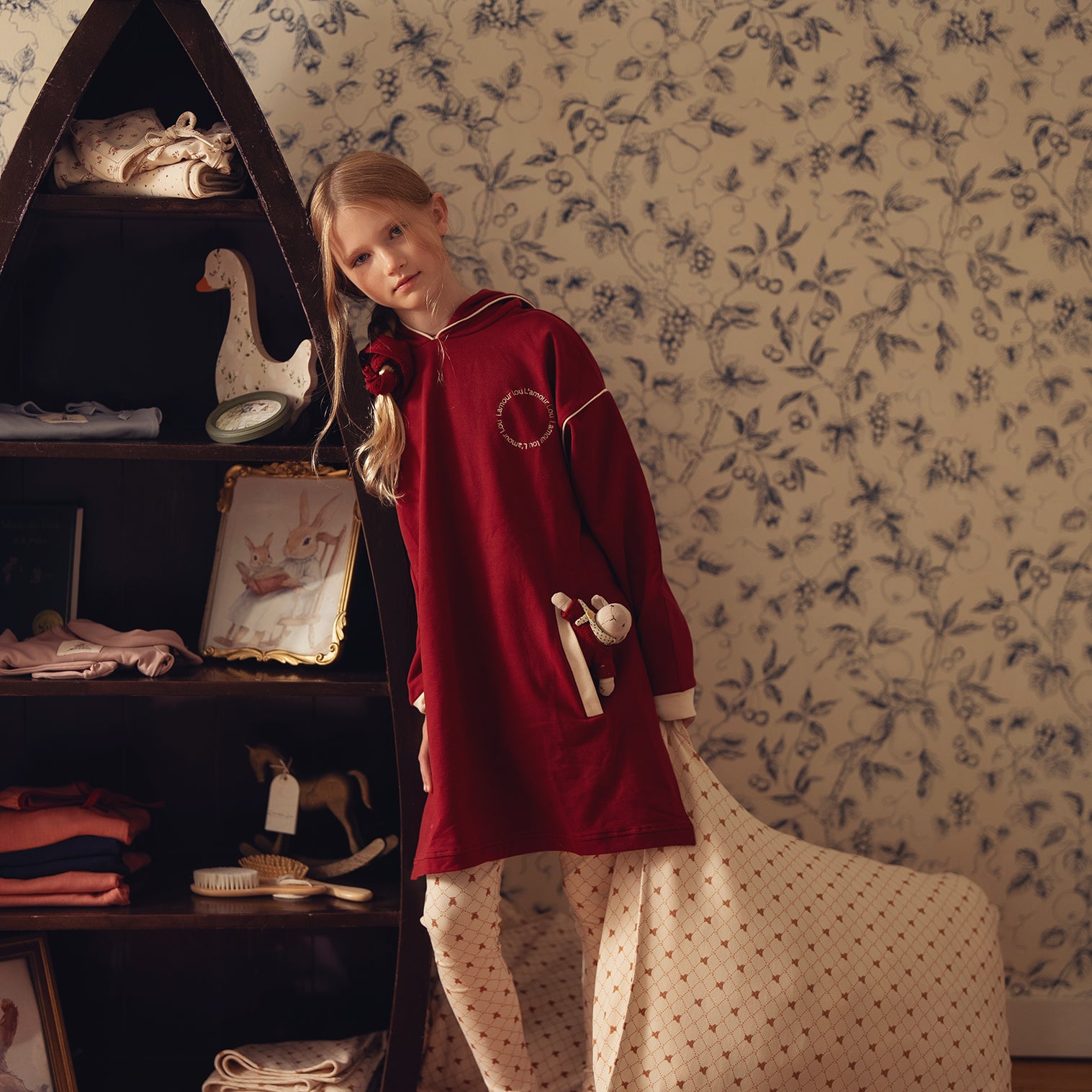 Deep Red Comfy Robe PRE-ORDER