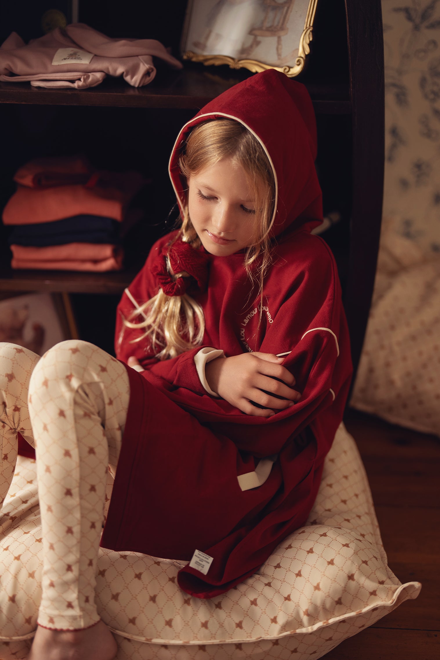 Deep Red Comfy Robe PRE-ORDER