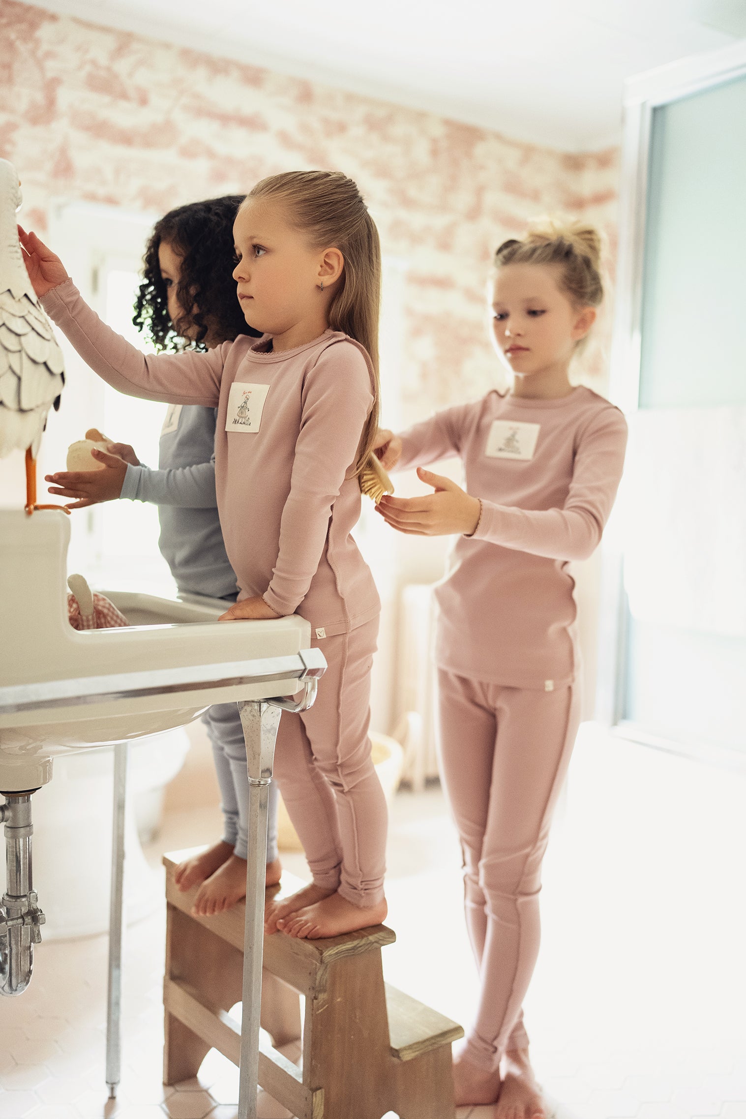 Dusty Rose Sweet Patch Pajama