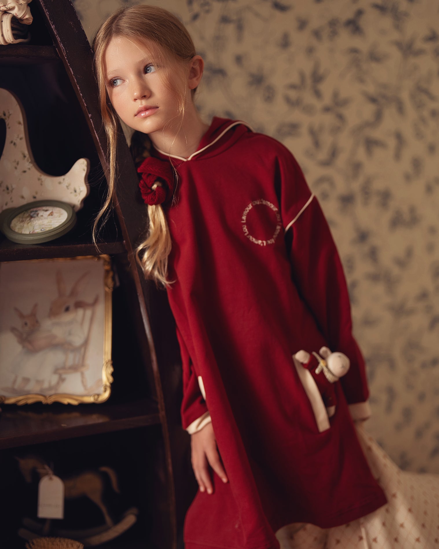 Deep Red Comfy Robe PRE-ORDER