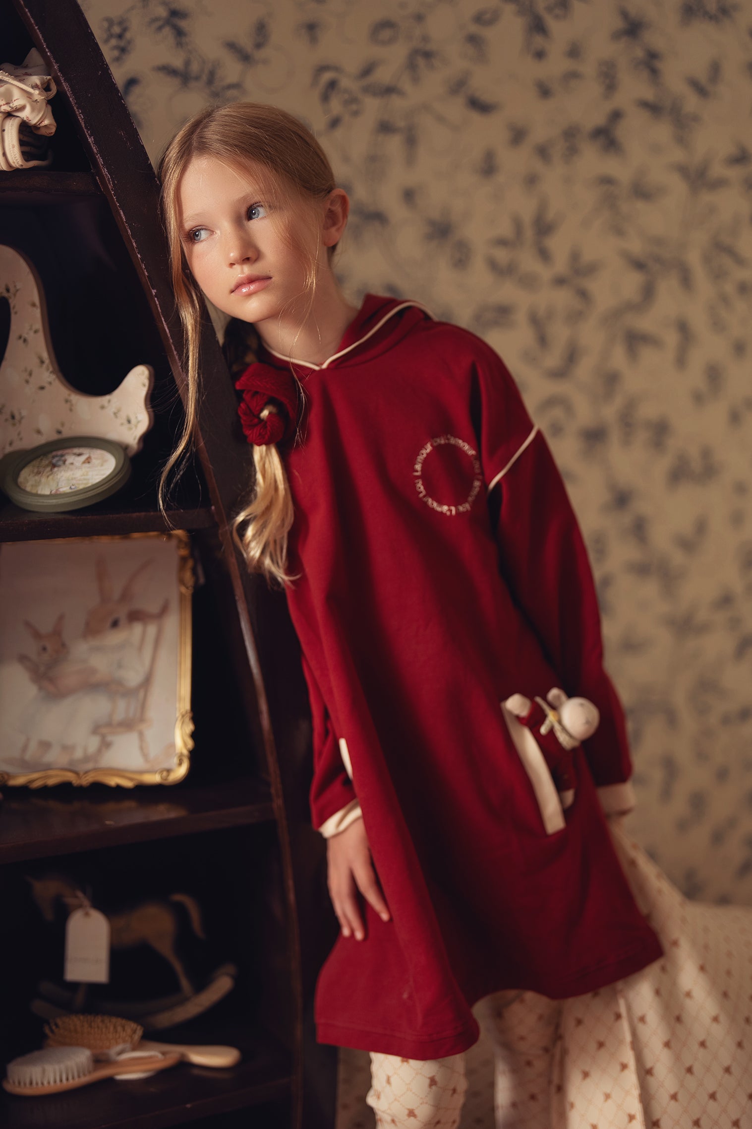 Deep Red Comfy Robe PRE-ORDER