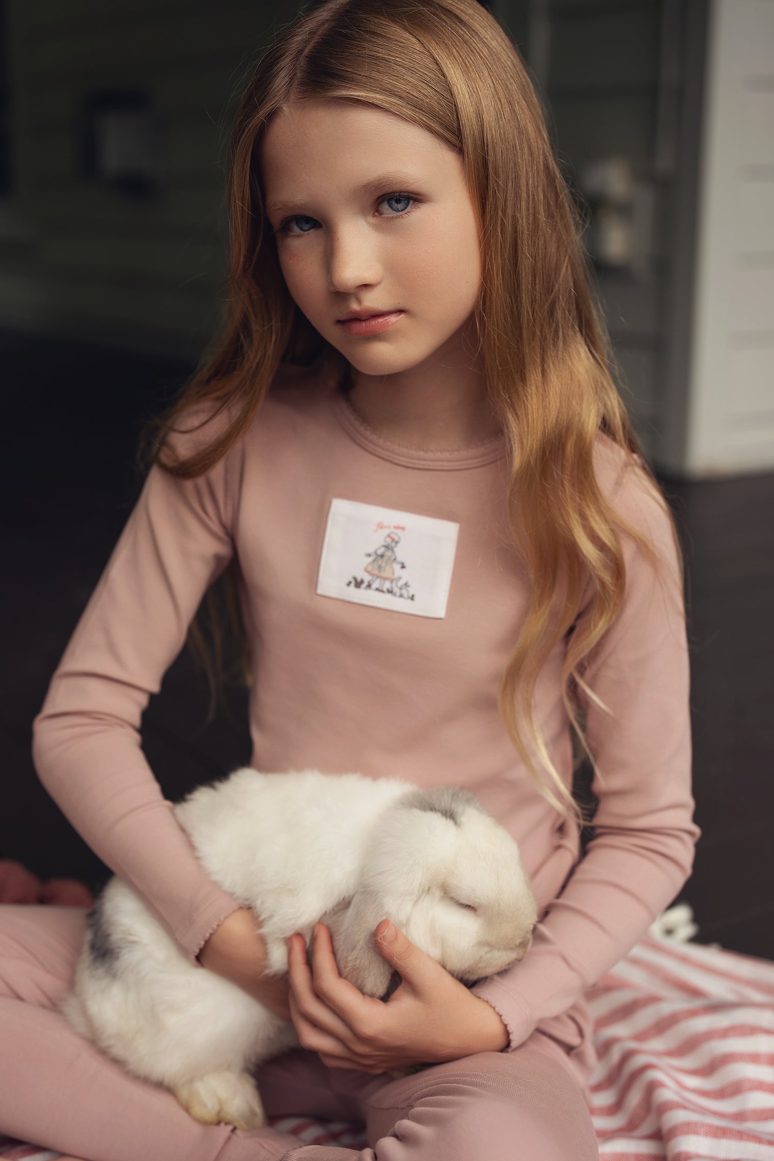 Dusty Rose Sweet Patch Pajama