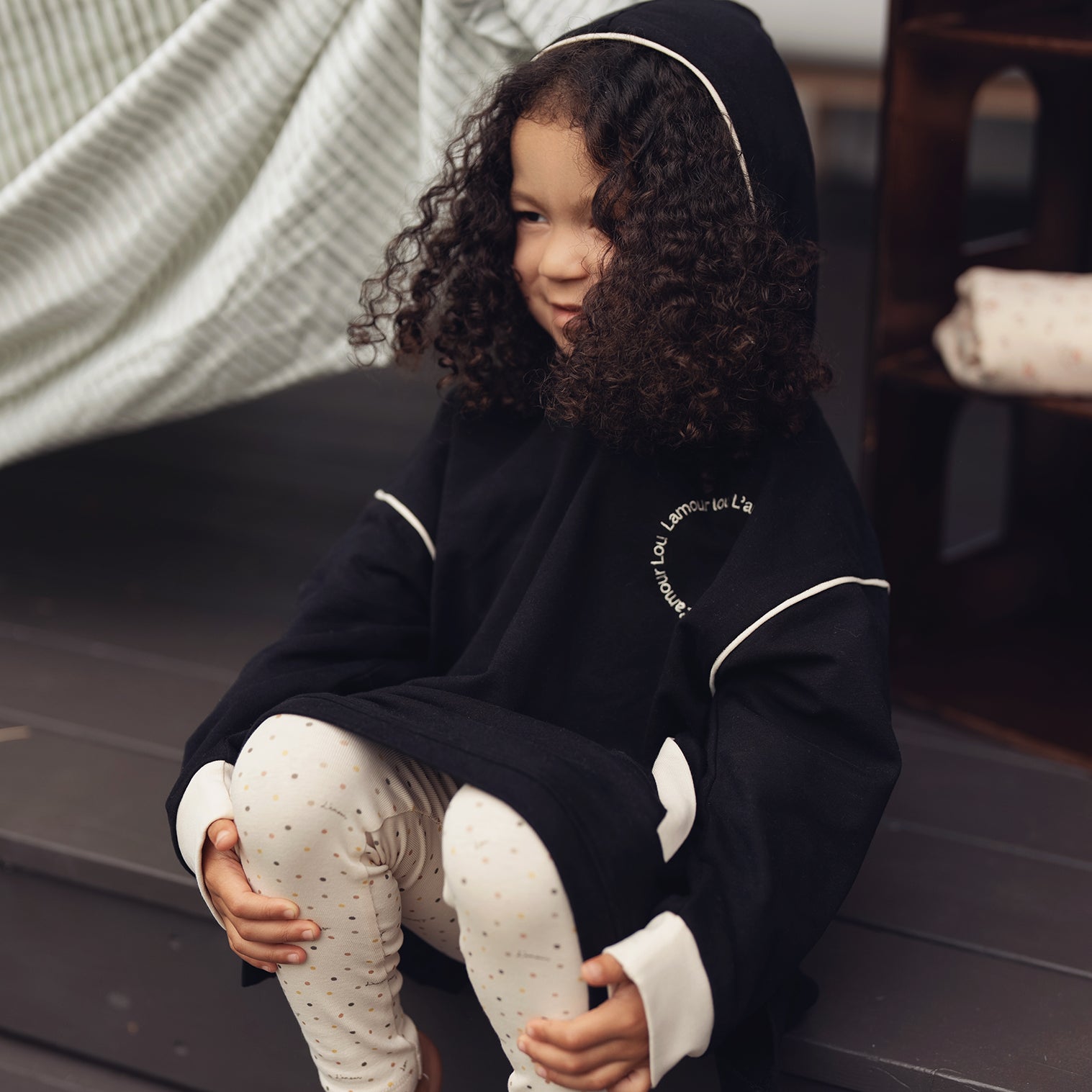Black Comfy Robe PRE-ORDER