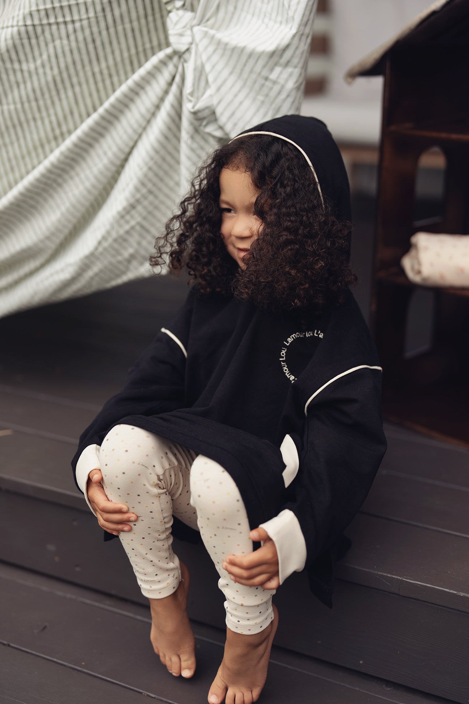 Black Comfy Robe PRE-ORDER