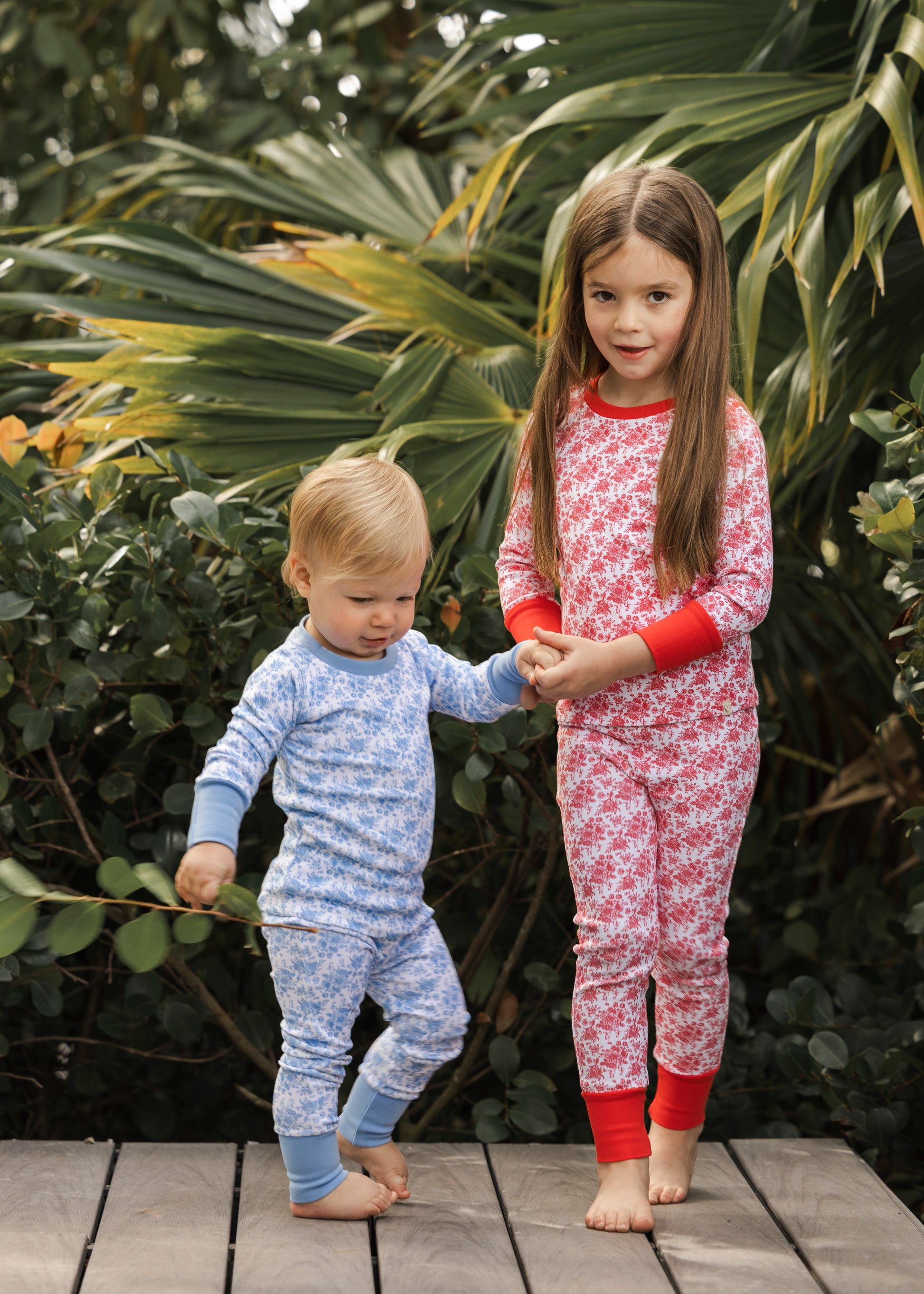 Candy Red Toile Pajama