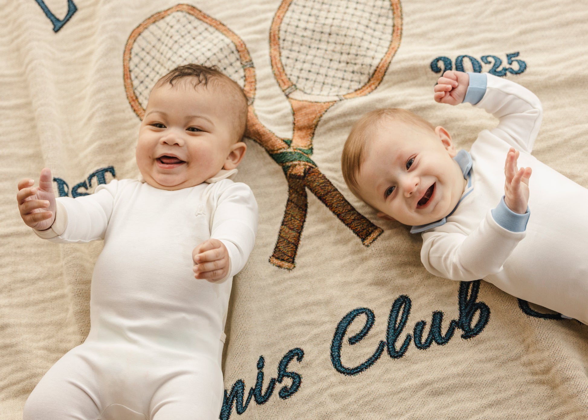 Sand Polo Embossed Footie