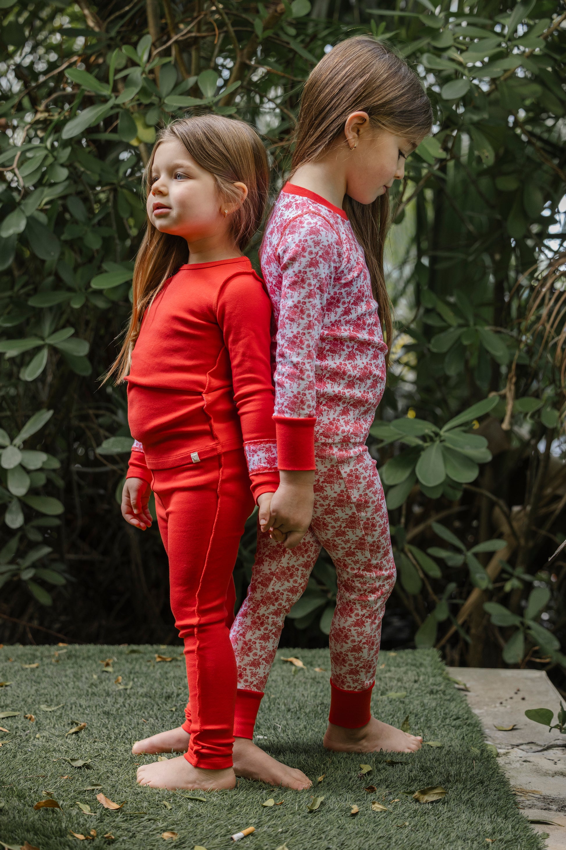 Candy Red Toile Pajama