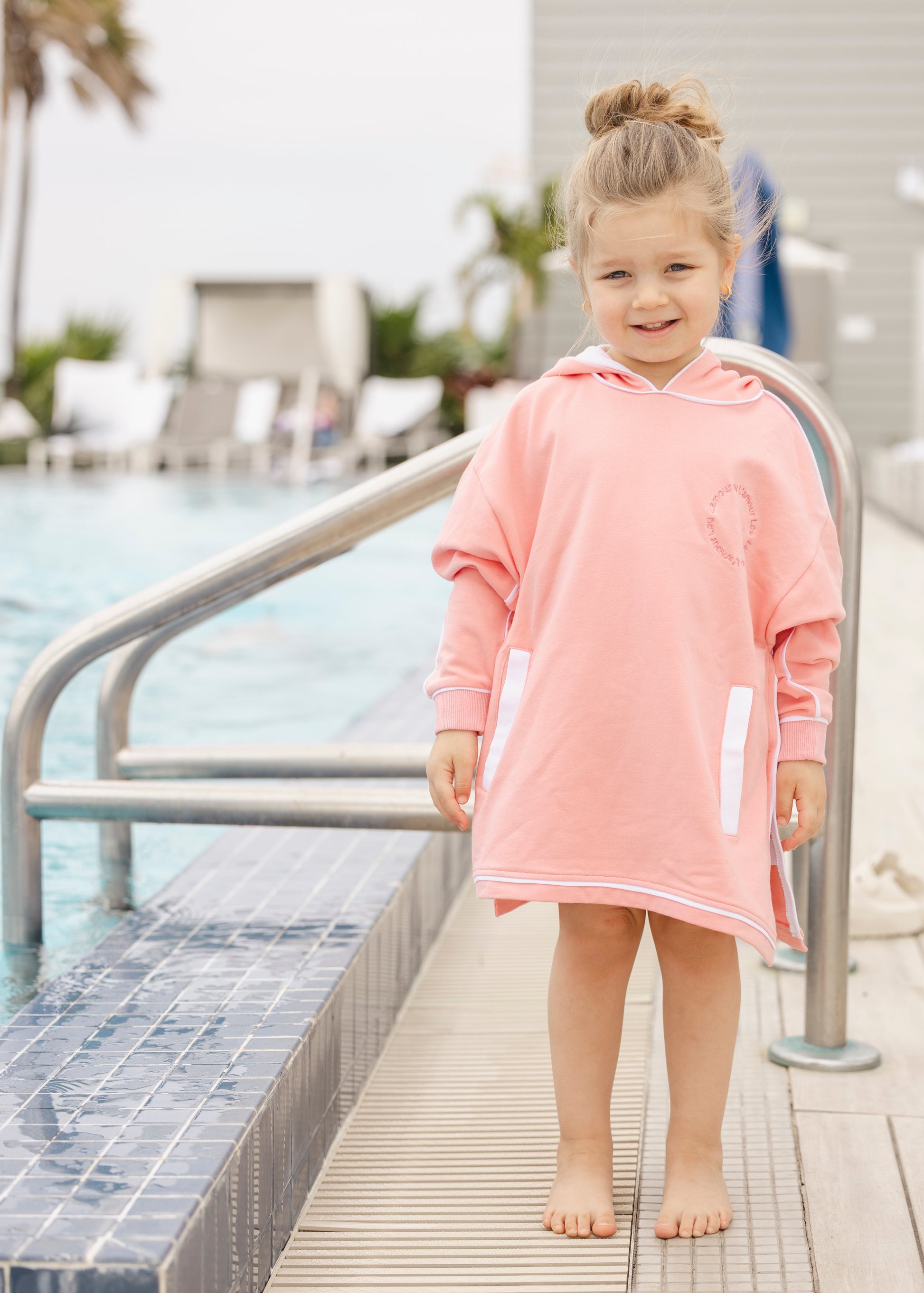 Flamingo Pink Comfy Robe