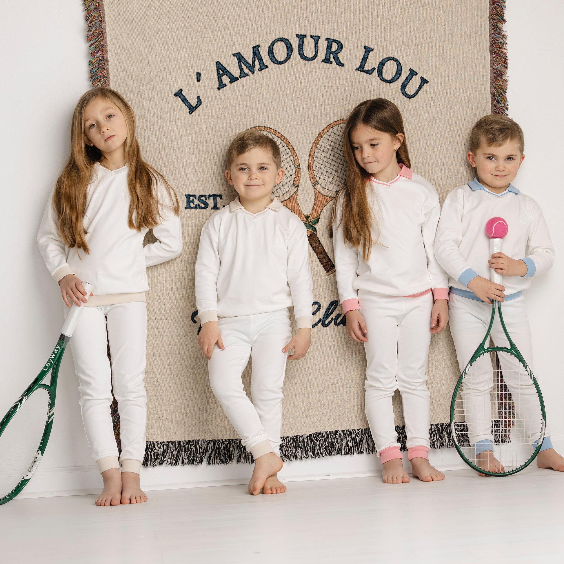 Blue Polo Embossed Pajama