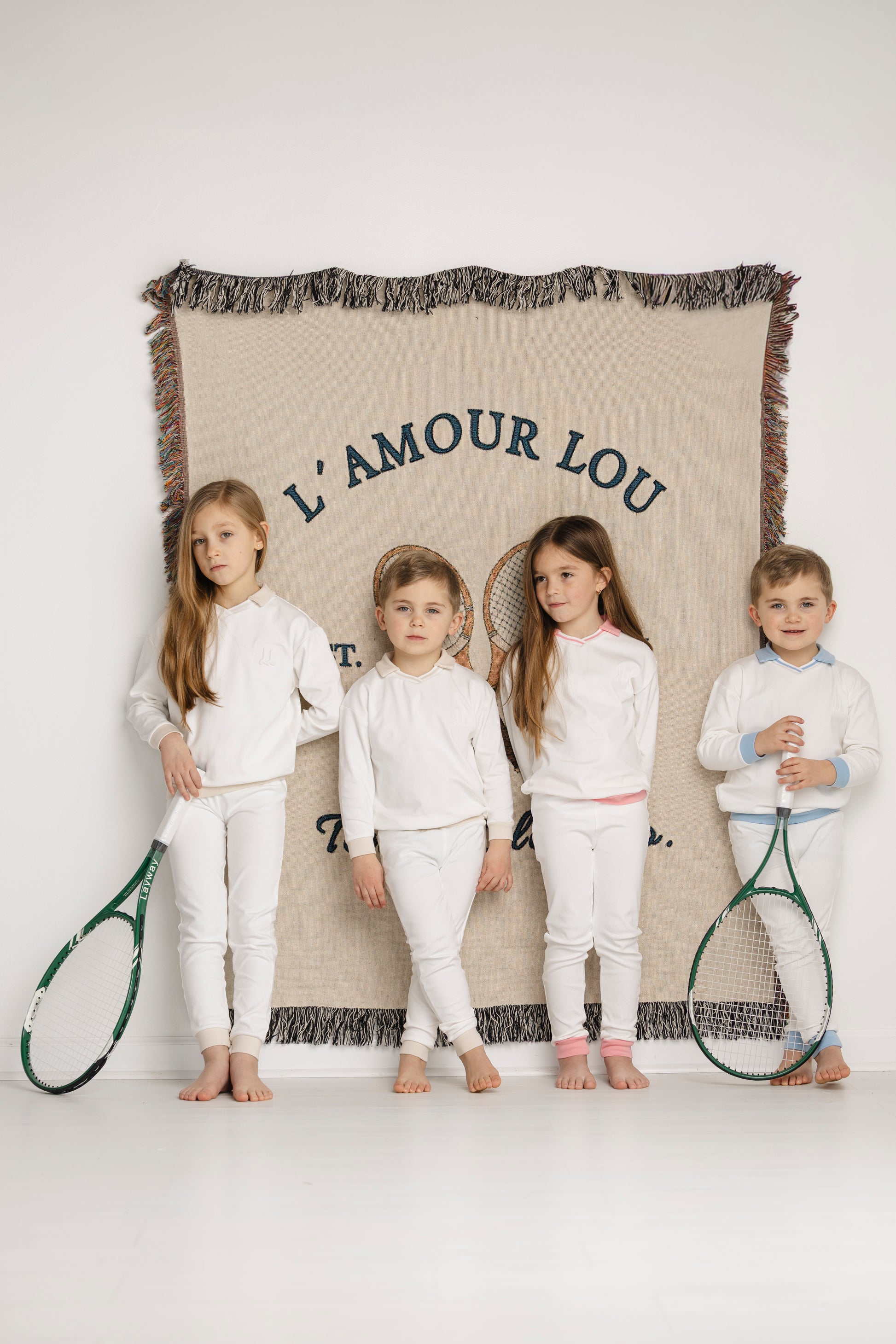 Pink Polo Embossed Pajama