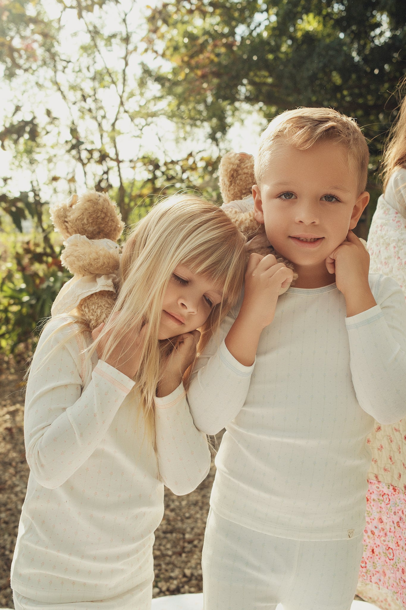 Pink Floral Striped Pajama