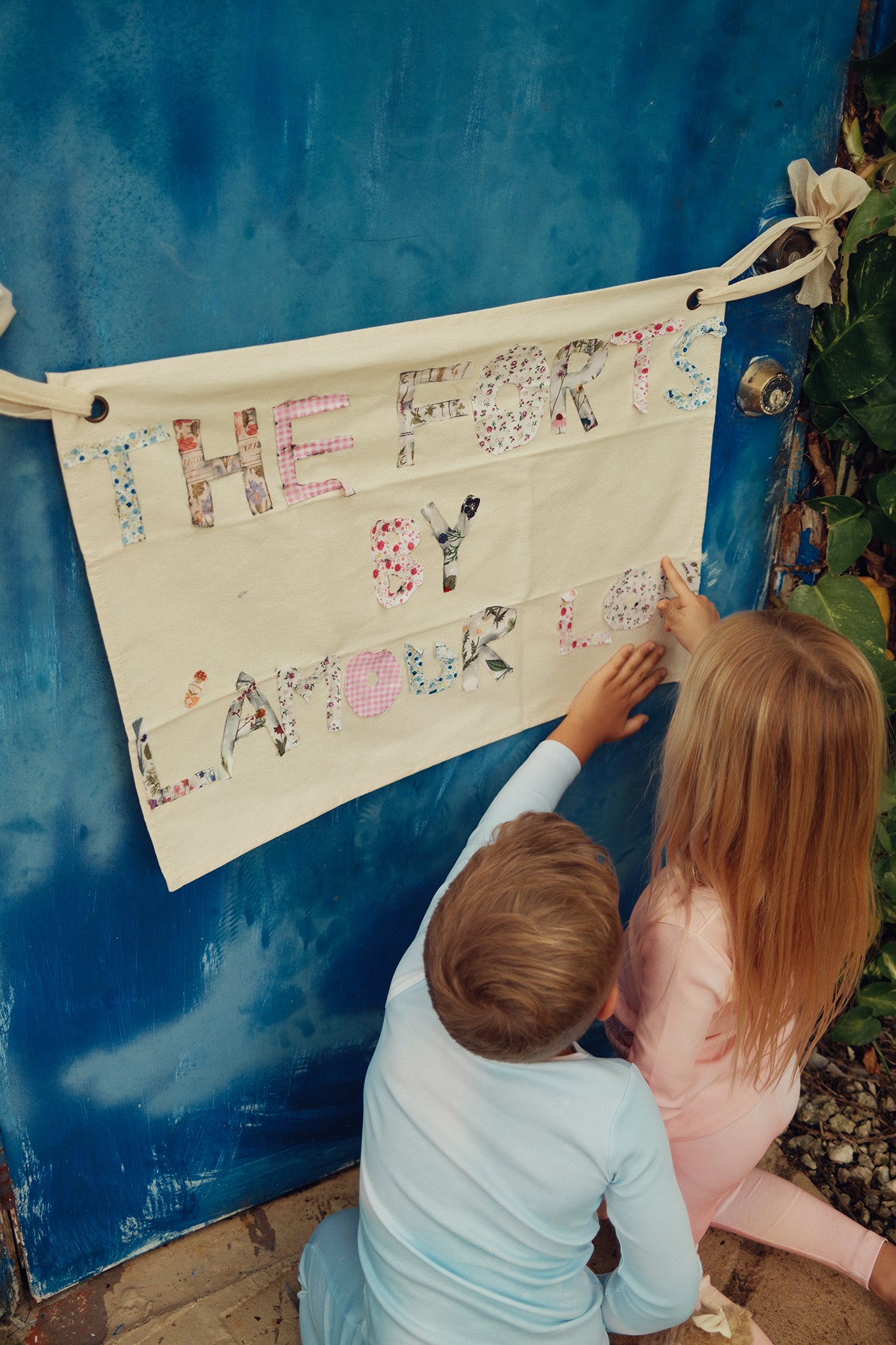 Blue Tye Dye Ferris Wheel Pajama