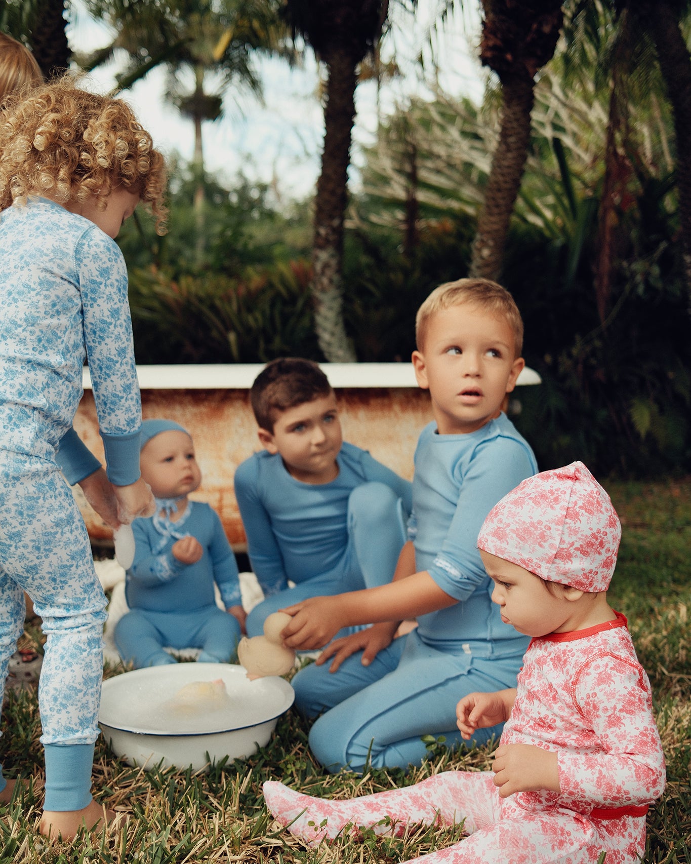 Candy Red Wrap Toile Footie