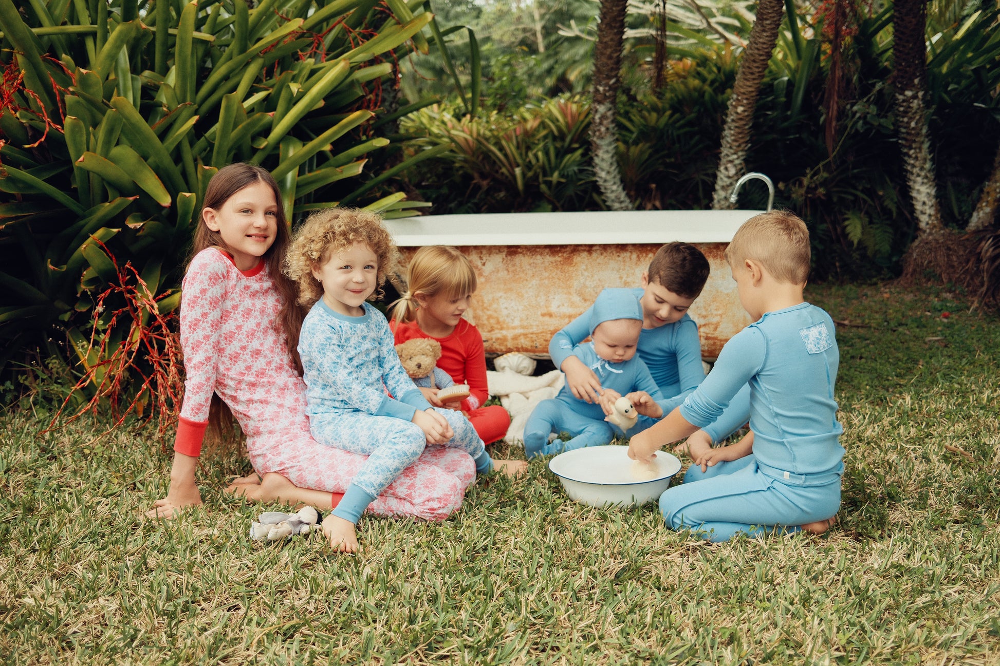 Candy Red Toile Pajama