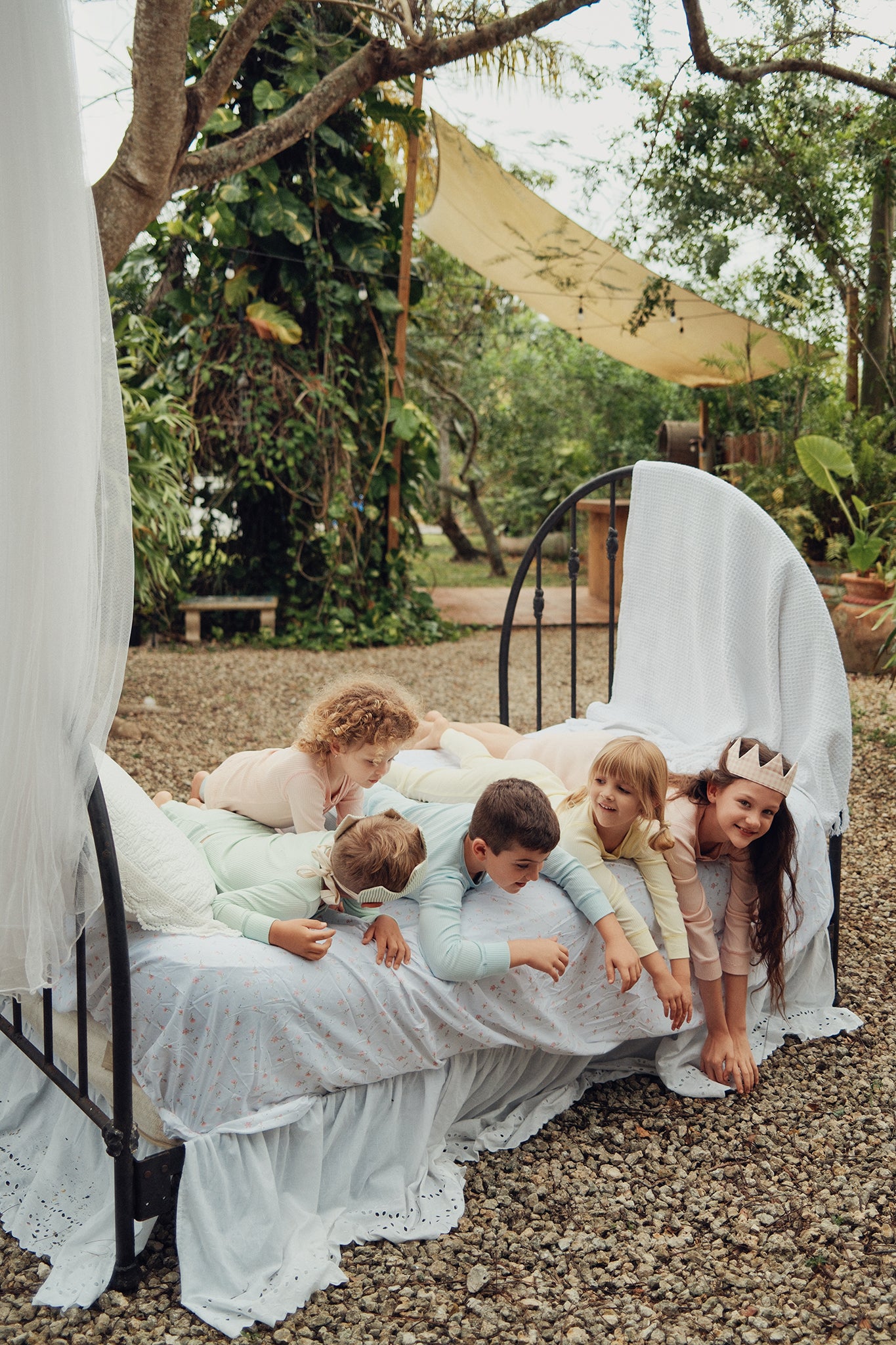 Lemon Ice Ribbed Henley Pajama