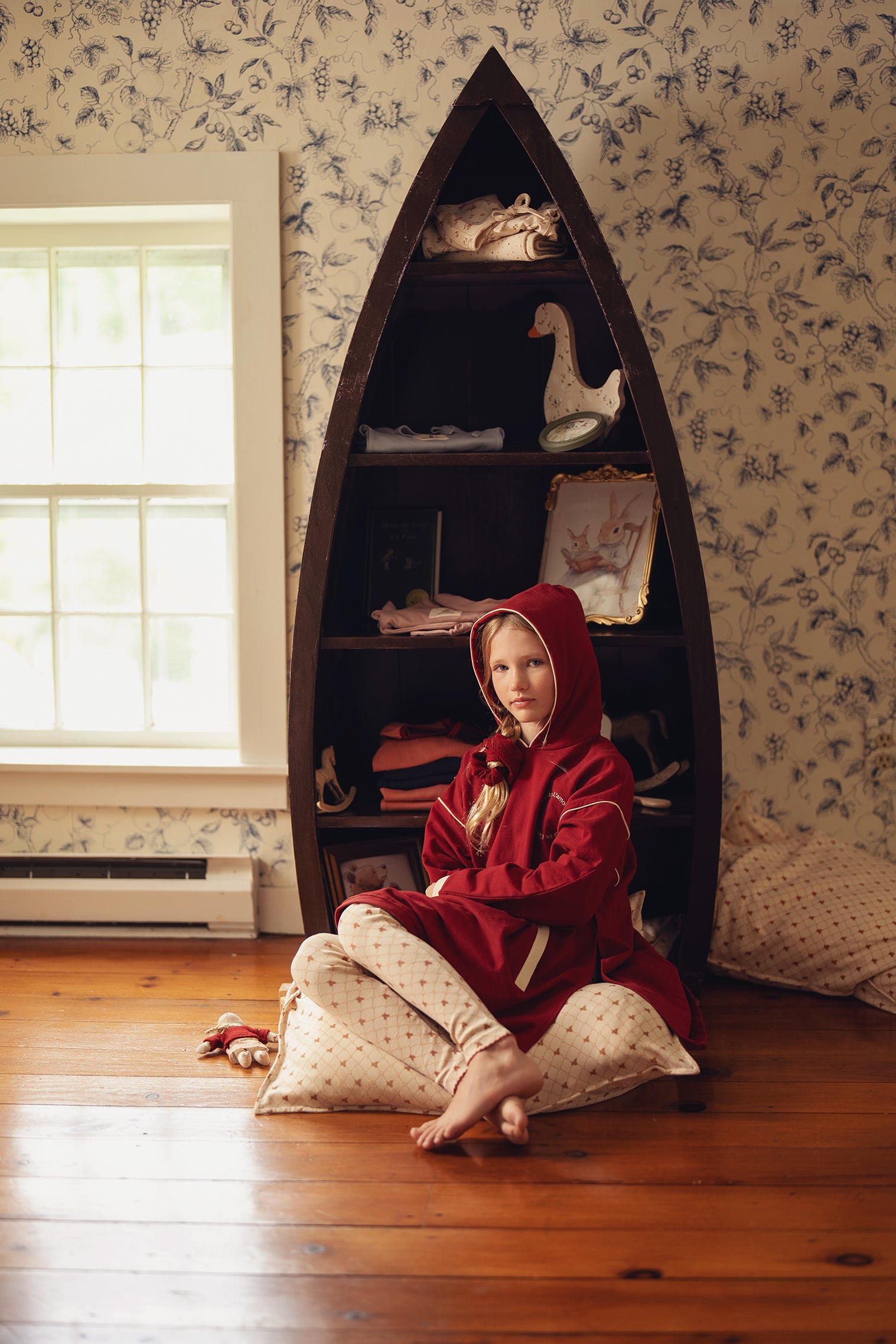 Deep Red Comfy Robe PRE-ORDER