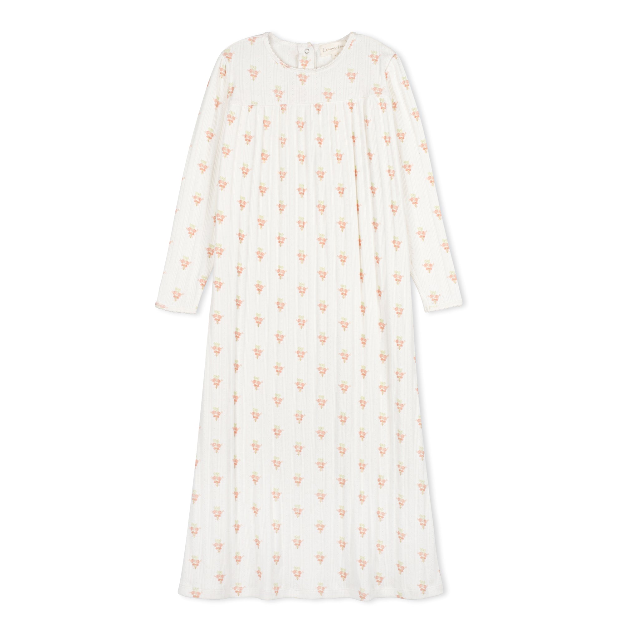 Flower Bouquet Pointelle Nightgown