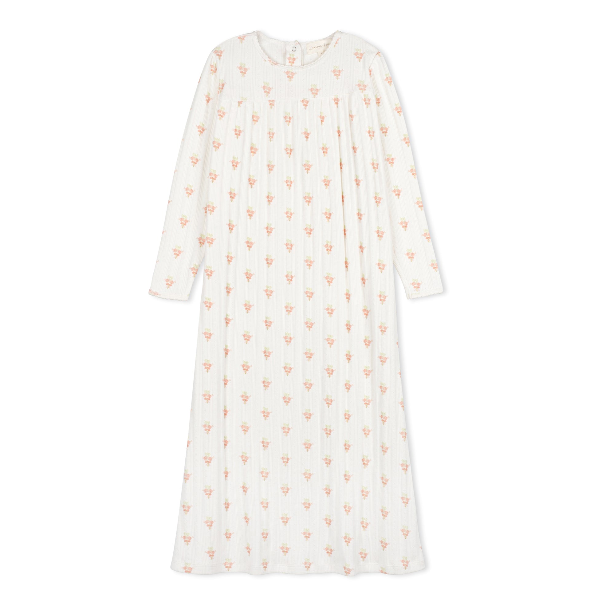 Flower Bouquet Pointelle Nightgown