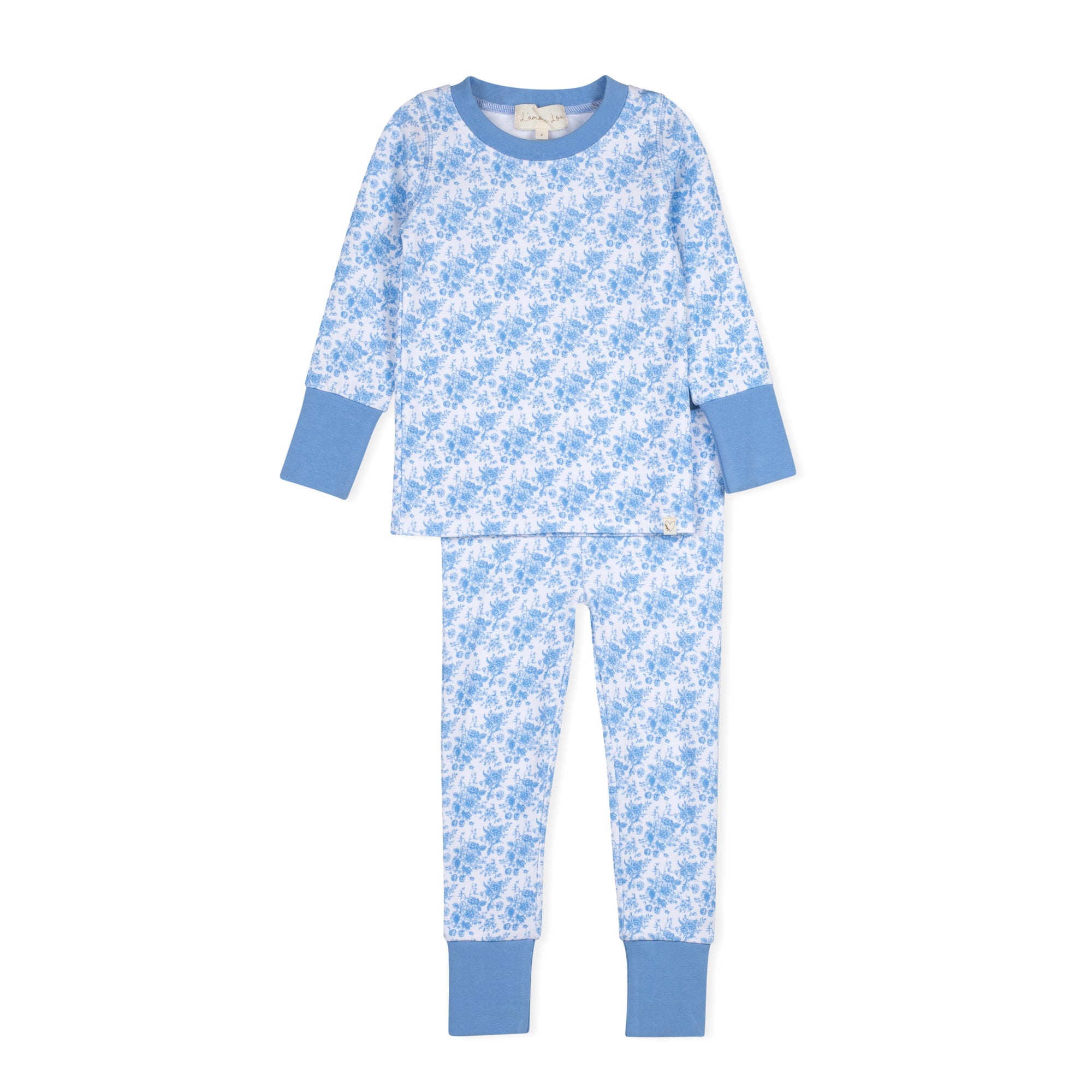 Crystal Blue Toile Pajama
