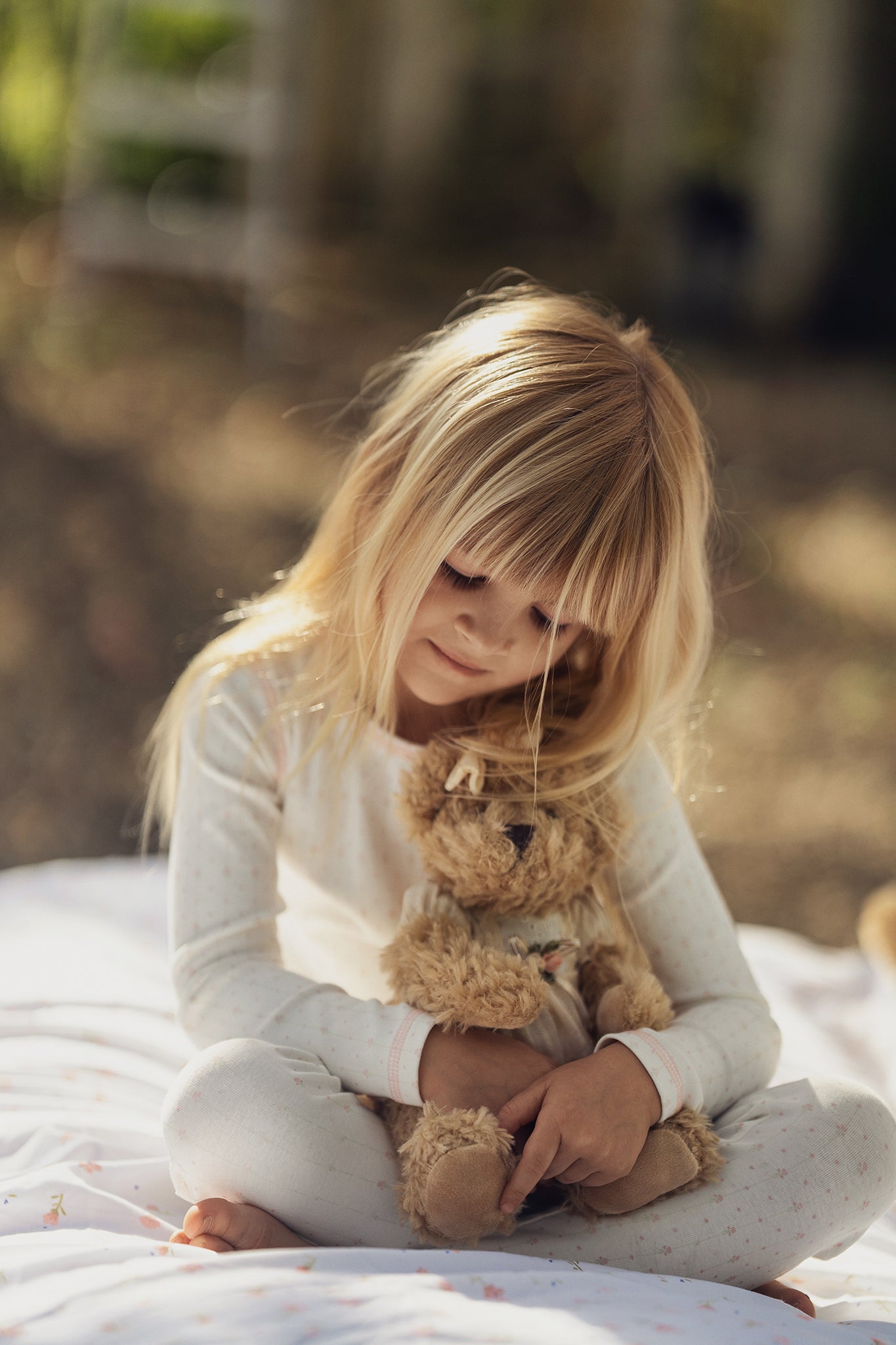Pink Floral Striped Pajama