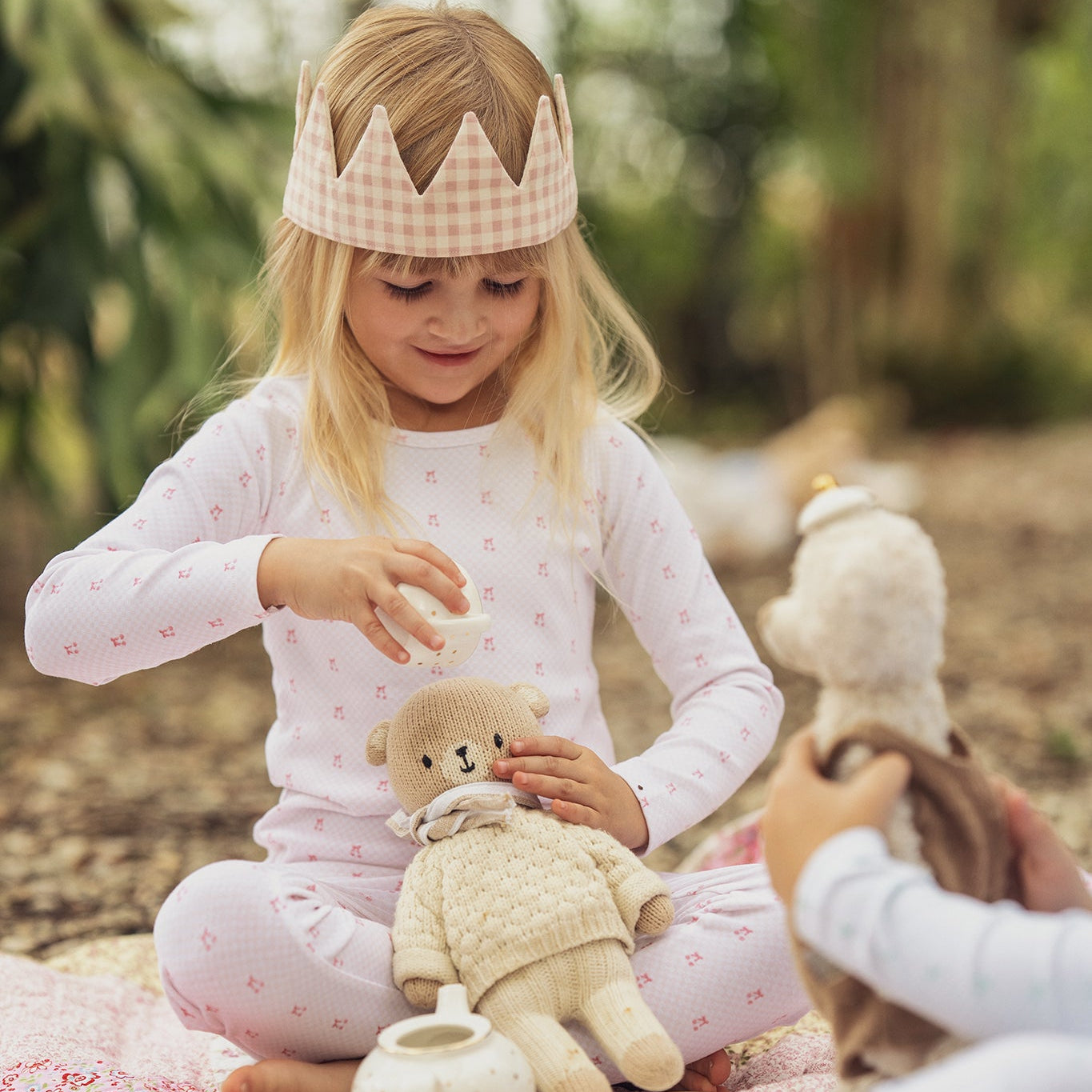 Pink Checkerboard Cherry Pajama