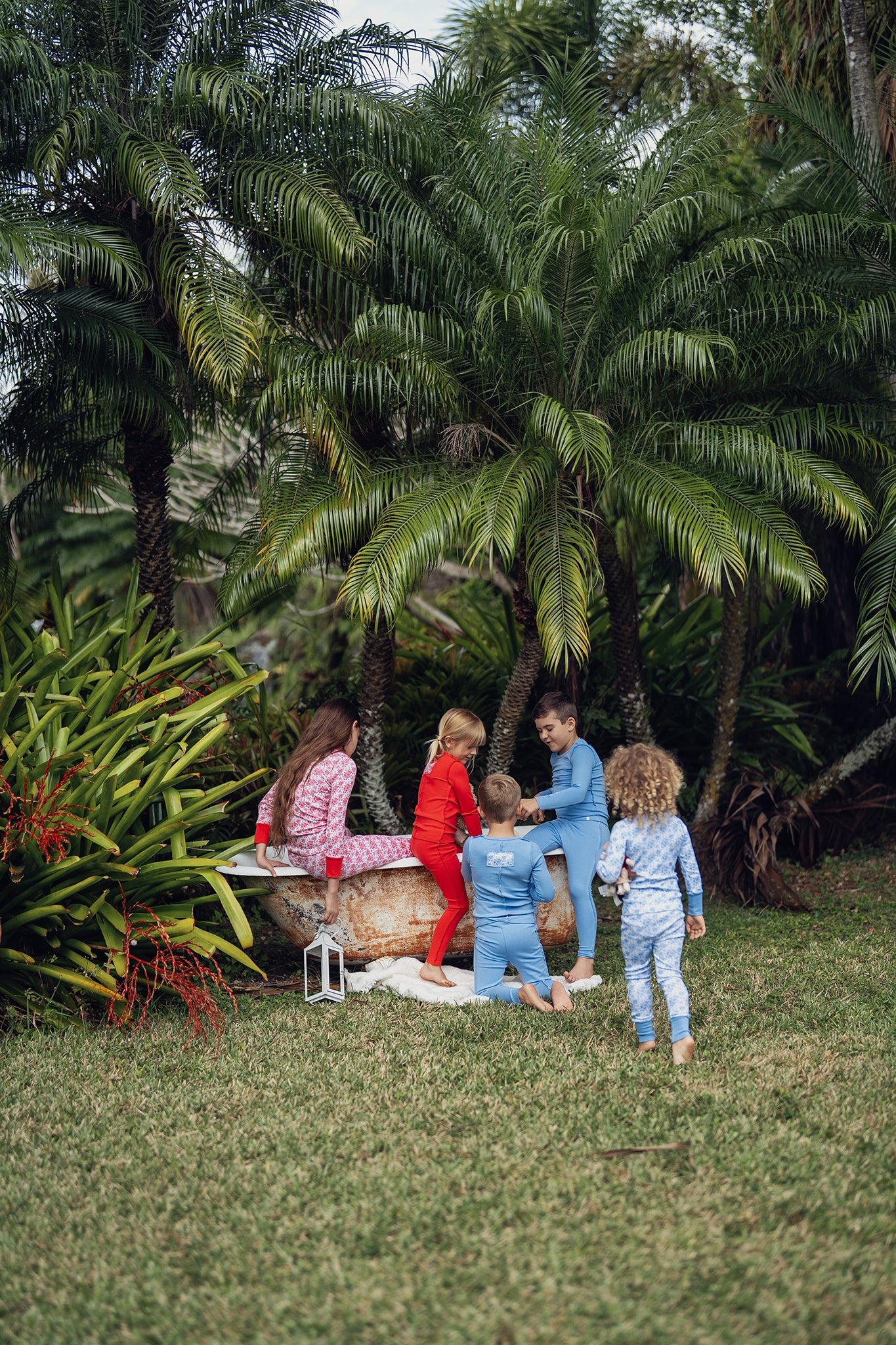 Candy Red Toile Pajama