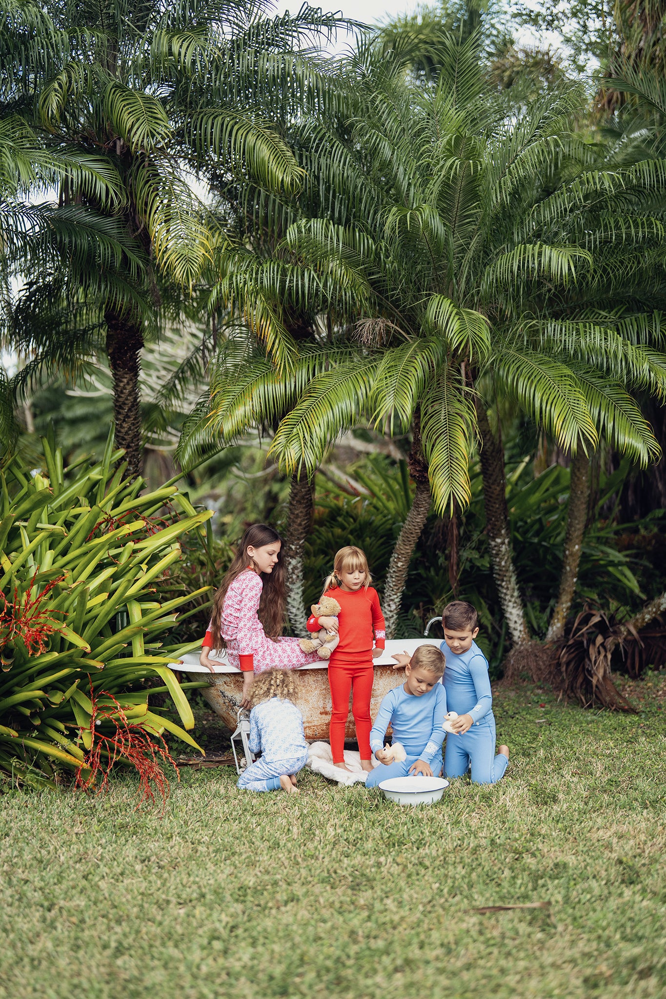 Candy Red Toile Pajama