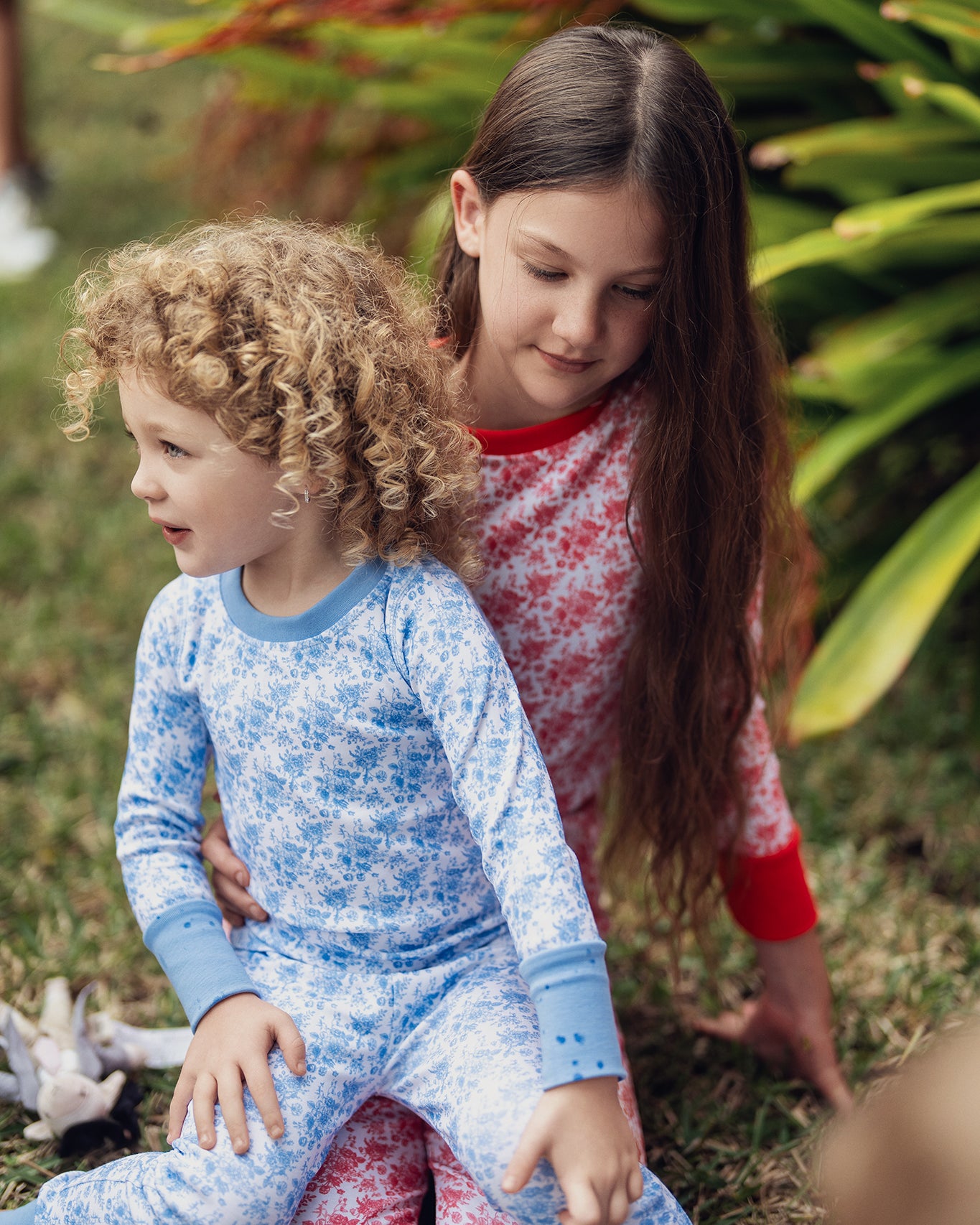Candy Red Toile Pajama