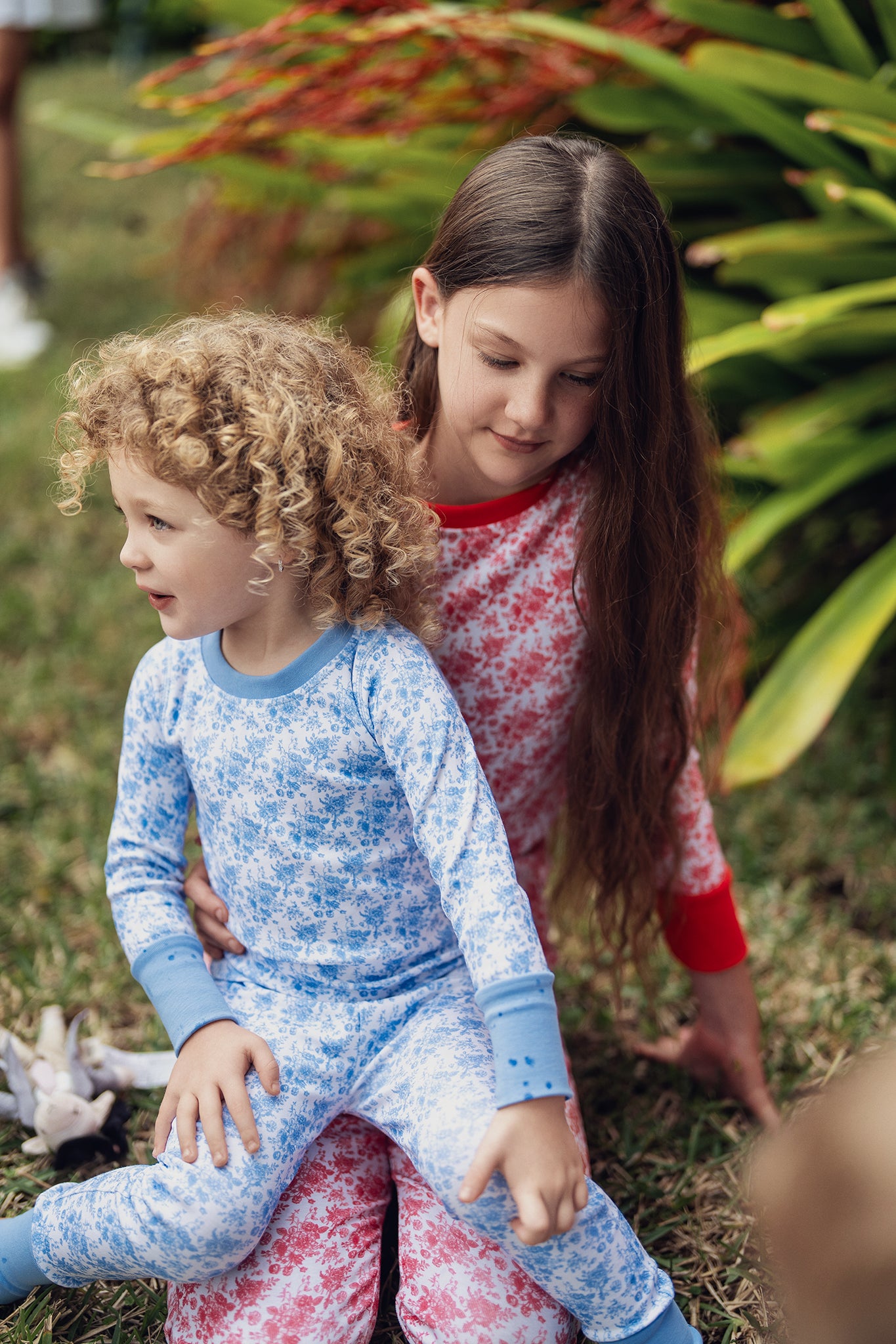 Candy Red Toile Pajama