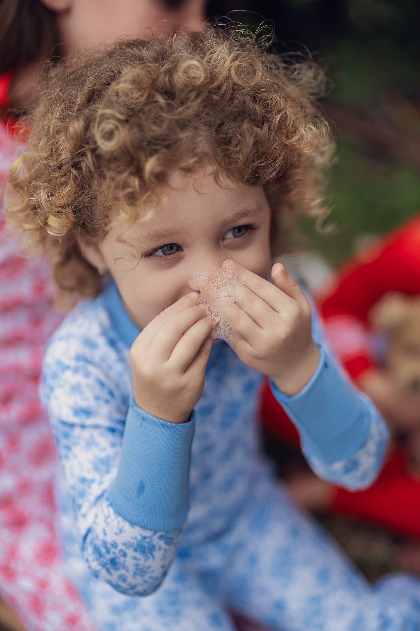 Crystal Blue Toile Pajama