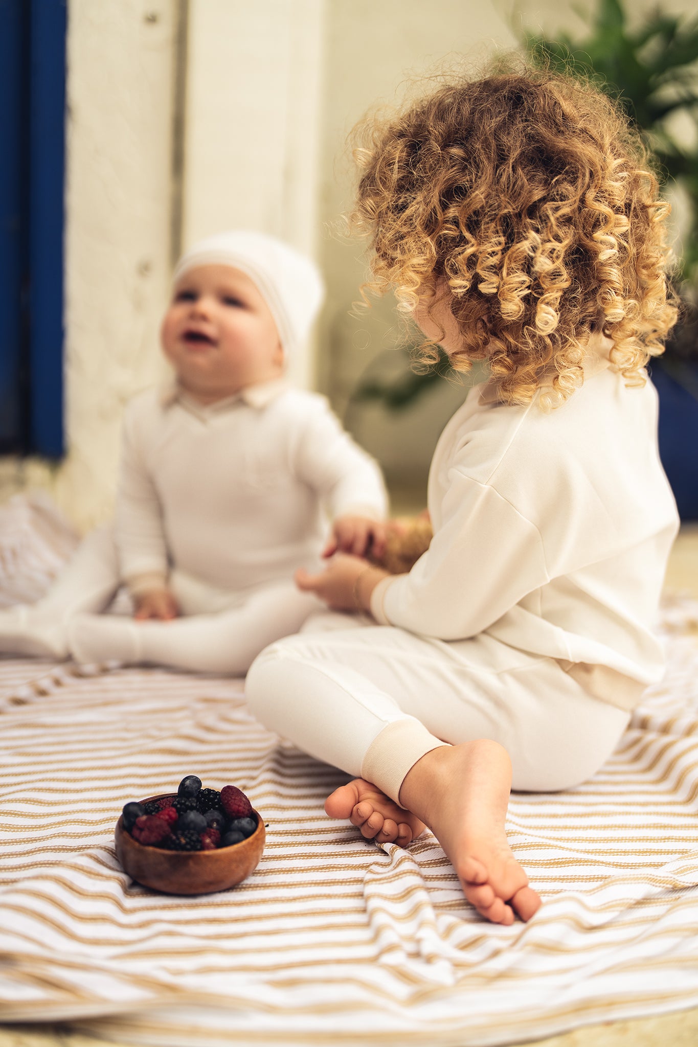 Sand Polo Embossed Pajama