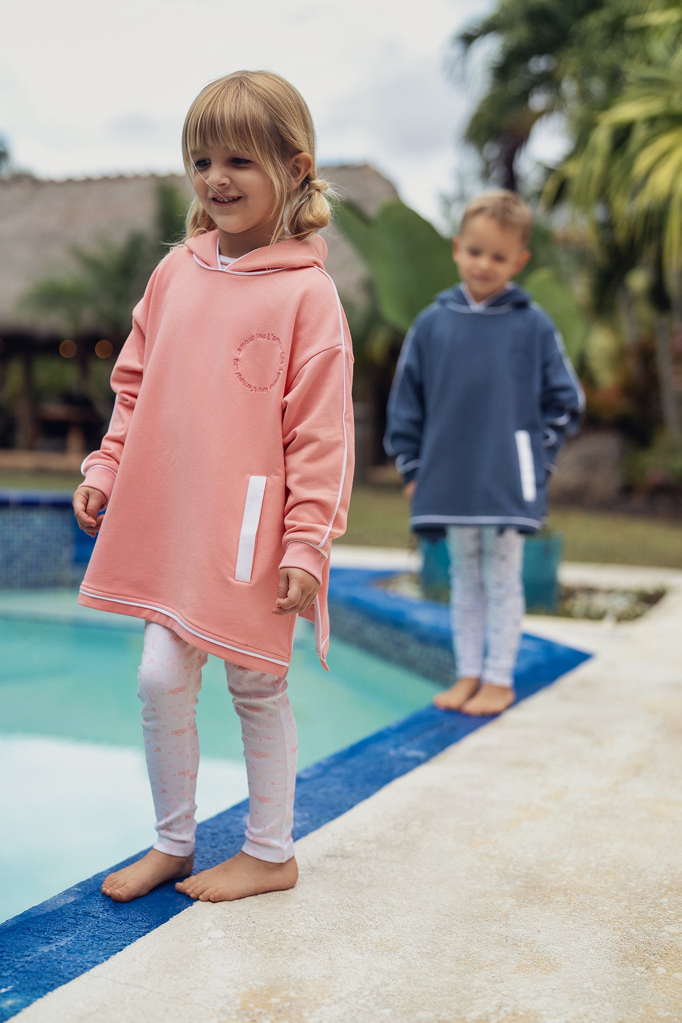 Flamingo Pink Comfy Robe