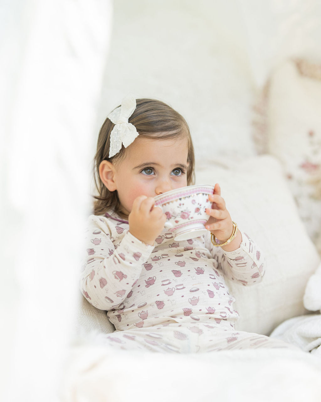 Wine Tea Party Pajama