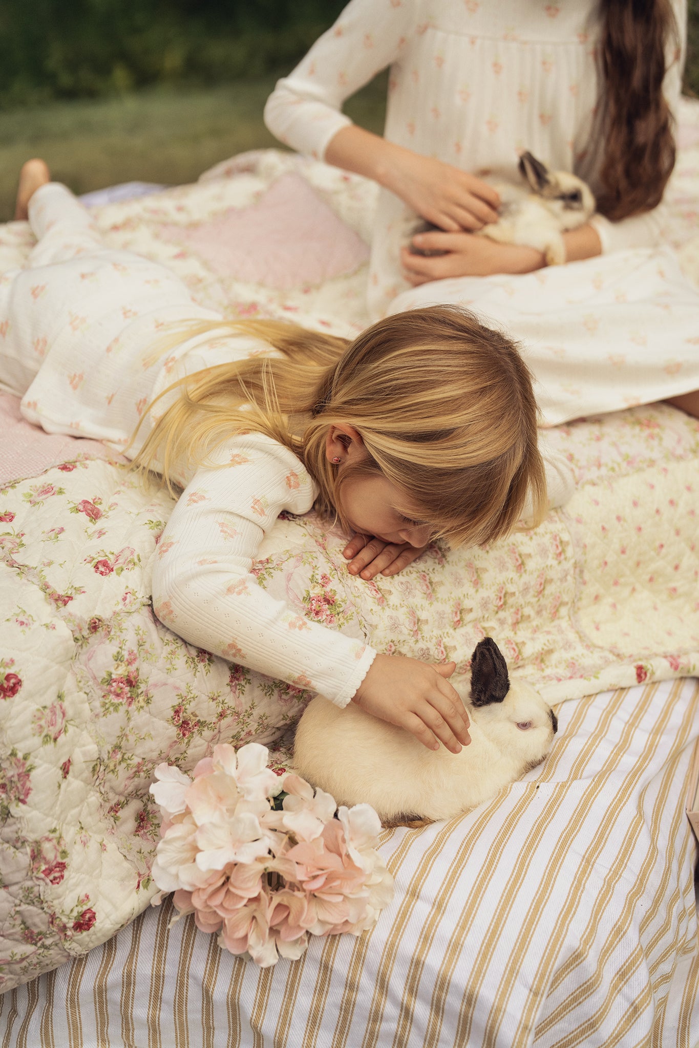 Flower Bouquet Pointelle Pajama