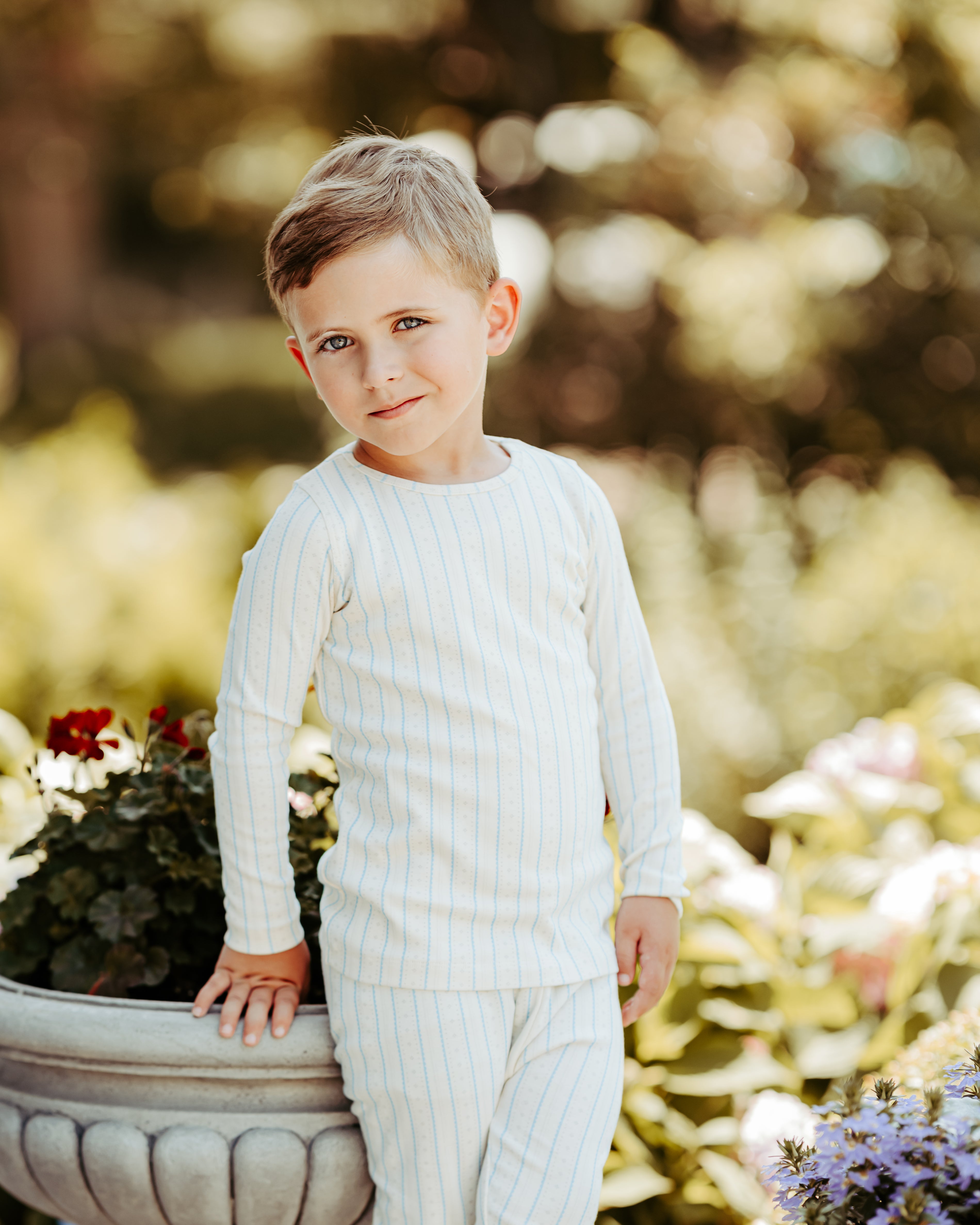 Blue Scallop Pajama